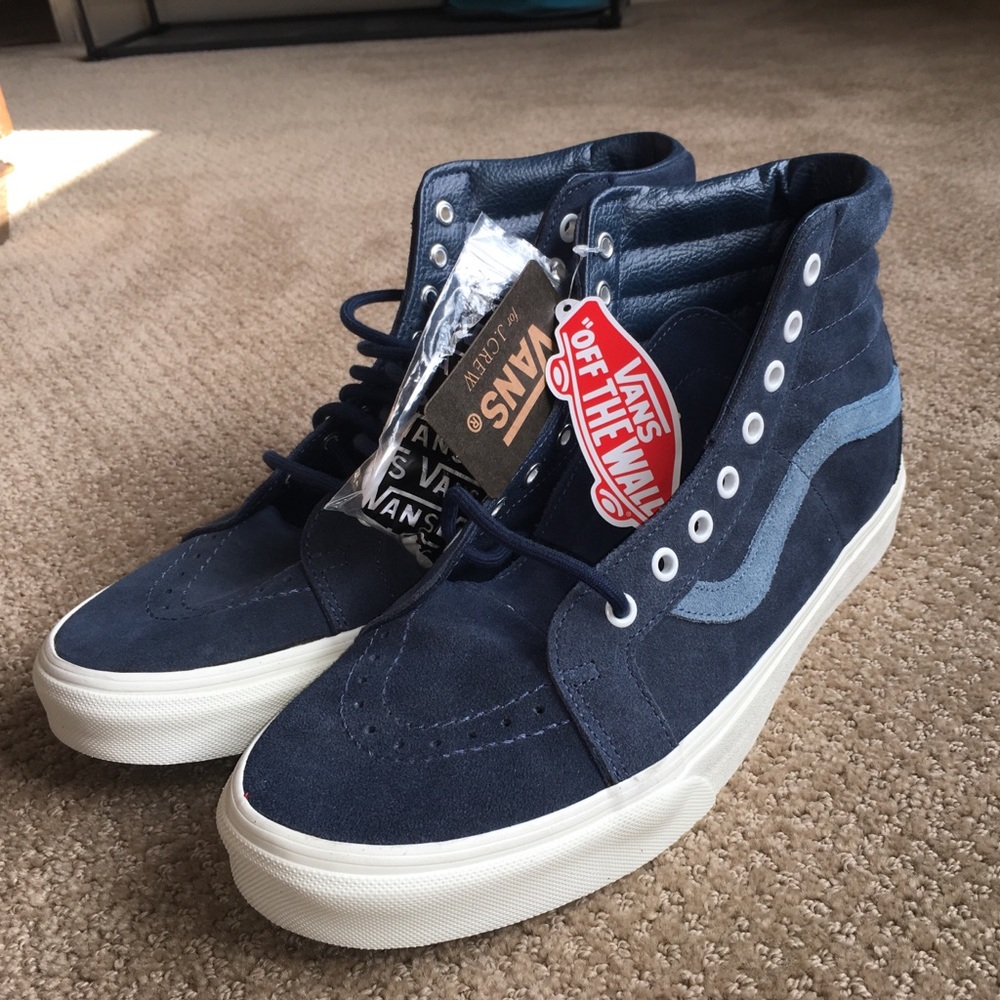 JCREW x Vans old skool Sk8 high